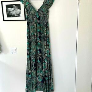 Floral Maxi Silk Blend